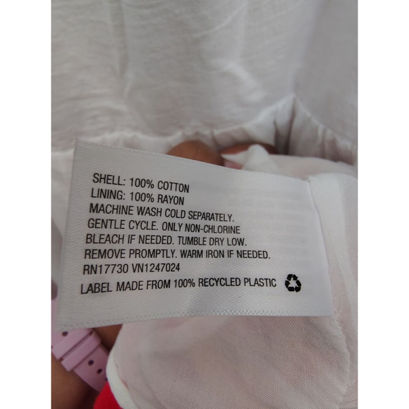 Ava & Viv 2X Maxi Dress Boho Tiered Colorblock Pockets Cotton Summer - Picture 11 of 11